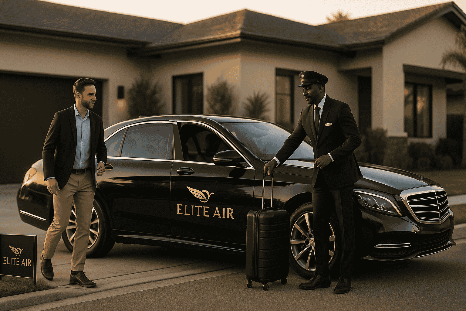 Elite Air chauffeur pickup